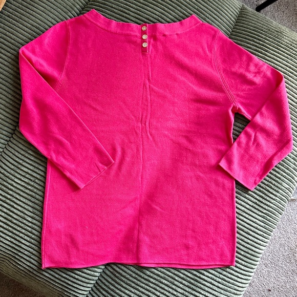 NWT Talbots Cotton/Rayon Ballet Neck Sweater - Picture 4 of 6